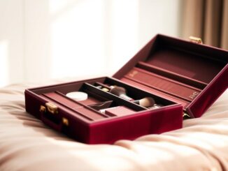 Arebos Kosmetikkoffer Beauty Velvet