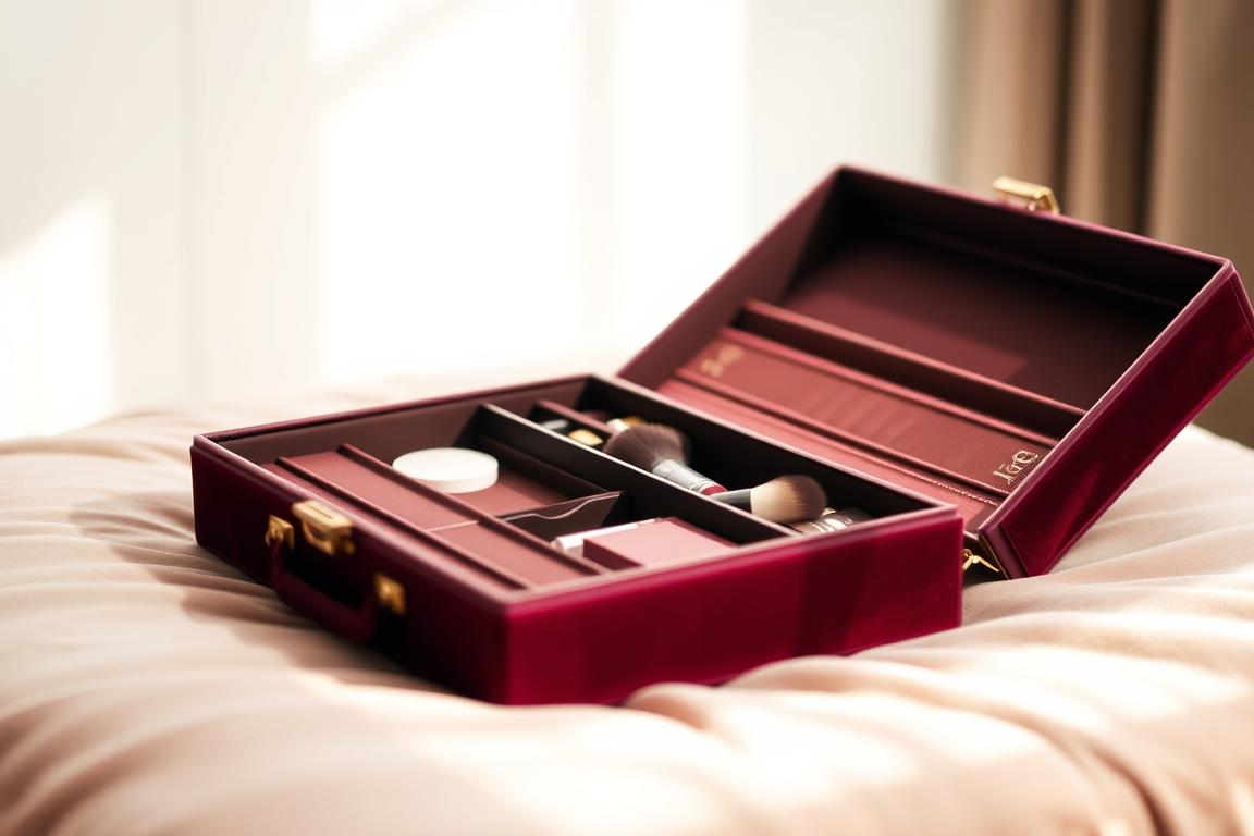 Arebos Kosmetikkoffer Beauty Velvet