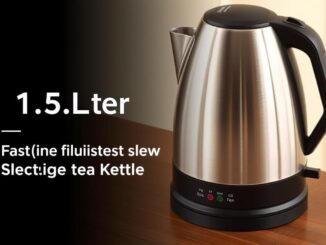 Had(en) Highclere 1,5 L Stainless Steel Electric Tea Kettle