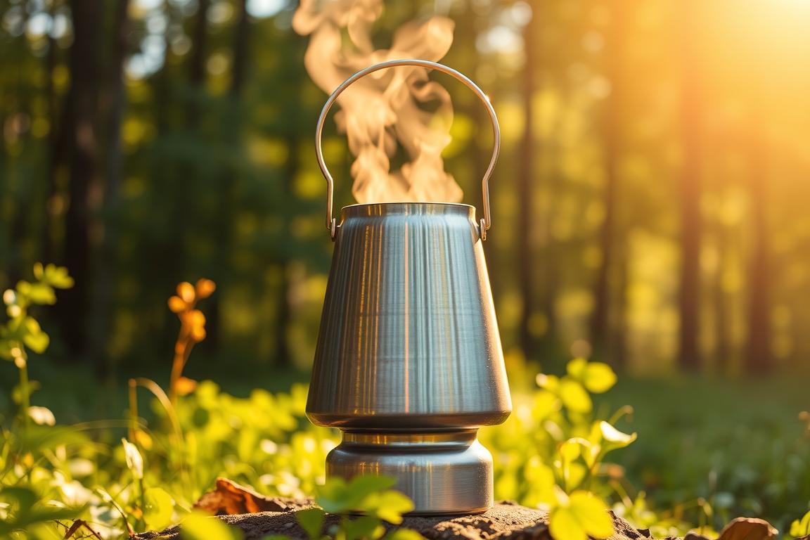 Kelly Kettle (portable outdoor kettle) - Schnell Wasser kochen, wo immer du bist 1 Kelly Kettle (portable outdoor kettle)