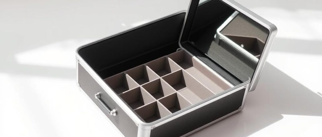 Kosmetikkoffer-Damen-Schminkkoffer-Leer-Make-up-Koffer Kosmetikkoffer Damen Schminkkoffer Leer Make up Koffer