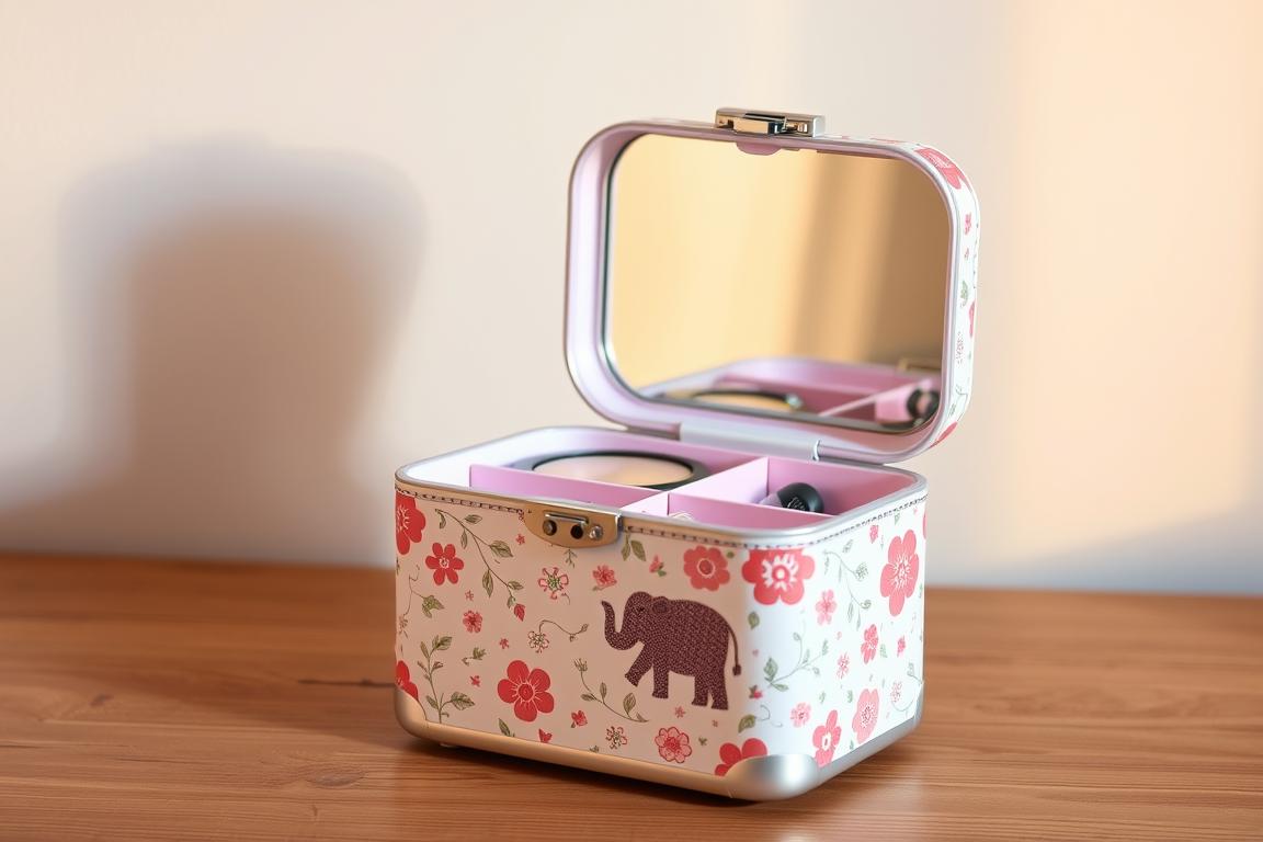 Kosmetikkoffer Mädchen BEAUTYCASE Elephant