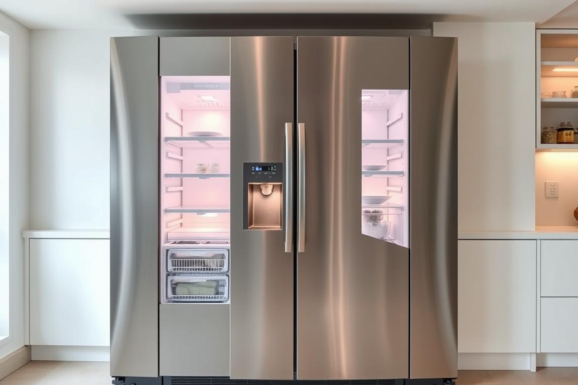 Multi-Door-Kühlschrank LG GMG960MBEE