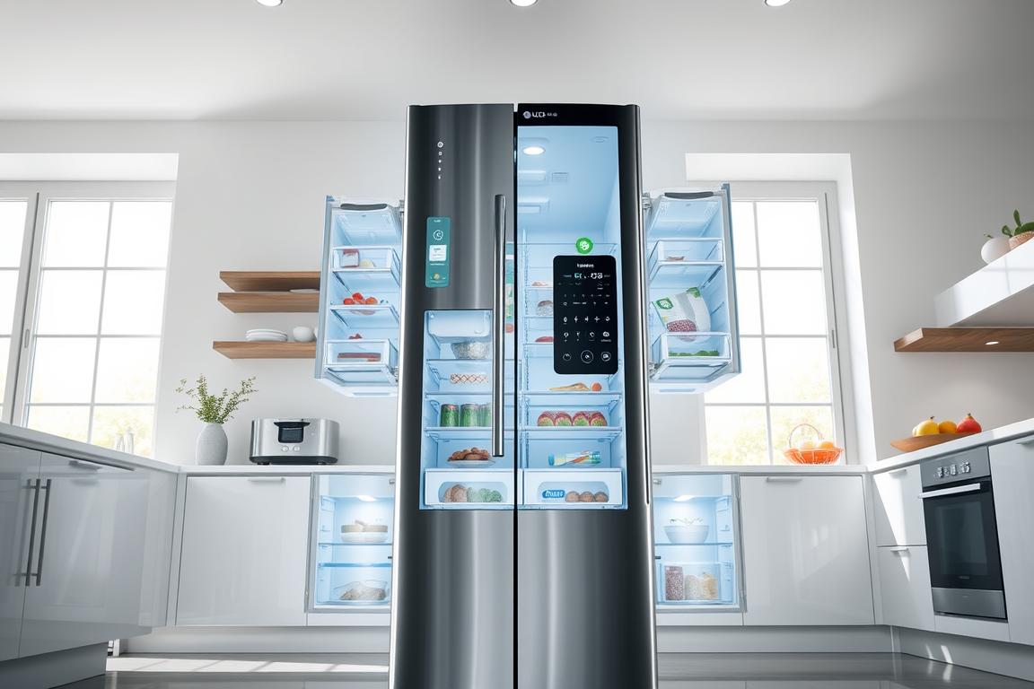 Multi-Door-Kühlschrank LG InstaView 643L