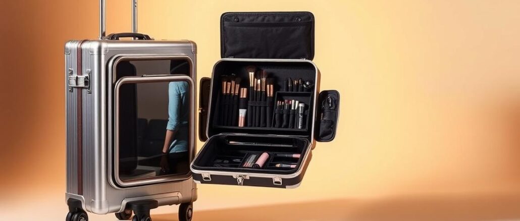 SONGMICS-Kosmetikkoffer-Trolley SONGMICS Kosmetikkoffer Trolley