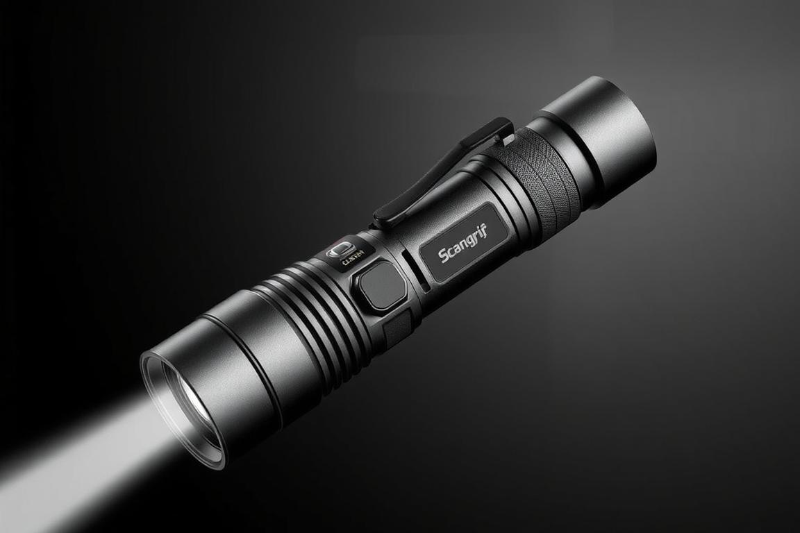 Entdecke die Scangrip FLASH 600 R: Wasserdichte LED-Taschenlampe mit 600 Lumen 1 Scangrip FLASH 600 R