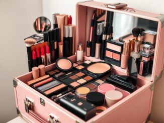 Schminkkoffer Gefüllt RoseFlower Alles in Einem Makeup Kit