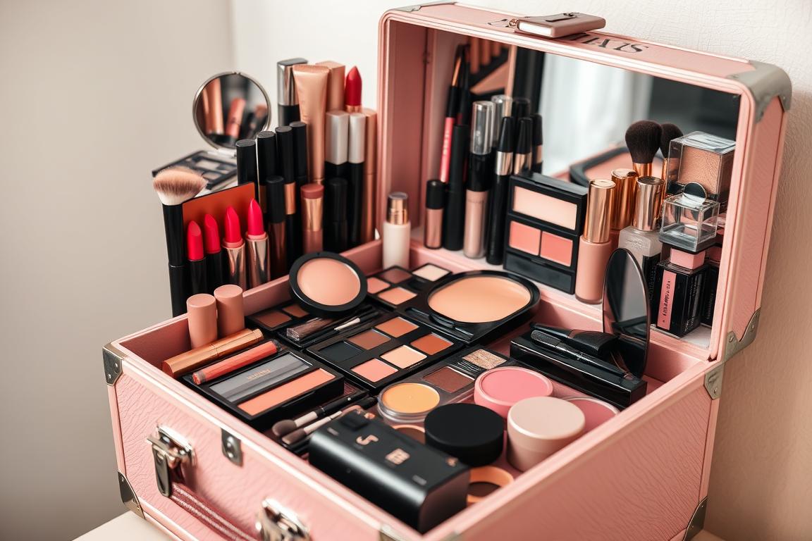 Schminkkoffer Gefüllt RoseFlower Alles in Einem Makeup Kit: Alles, was du brauchst 1 Schminkkoffer Gefüllt RoseFlower Alles in Einem Makeup Kit