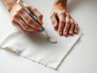 Textilkleber verwenden: Was du beachten musst 2 Textilkleber
