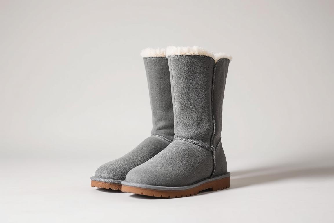 ara-lammfell-boots-damen-grau-groesse-38-wolle-leder-ulla-popken