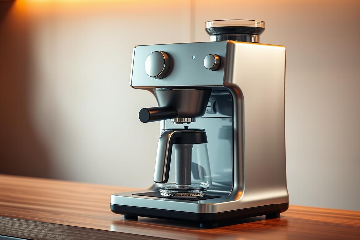 Entdecke die Barista-Filterkaffeemaschine mit Mahlwerk und Thermokanne für perfekten Kaffee 1 barista-filterkaffeemaschine-mit-mahlwerk-und-thermokanne