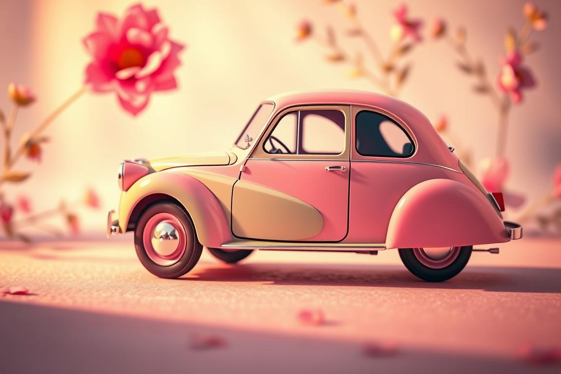 big-bobby-car-classic-flower-pastell-rosa-gruen