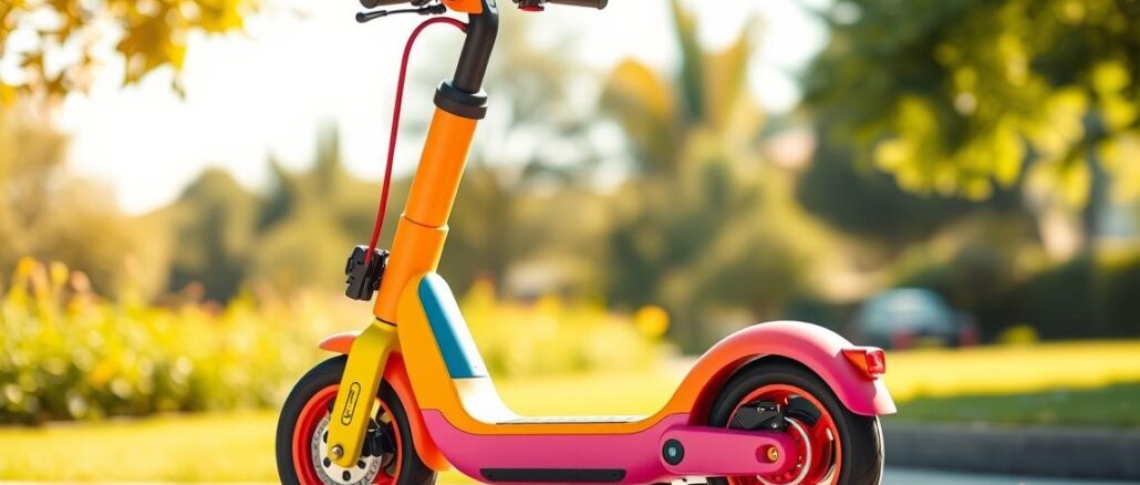 caroma-e-scooter-kinder-180w-blau