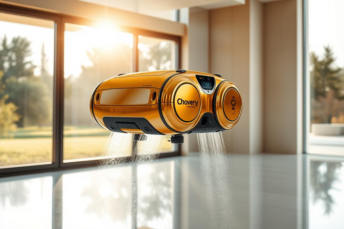 Der Chovery-CL3-Gold Fensterputzroboter mit Sprühfunktion 3000Pa - Perfekt für große Fensterflächen 1 chovery-cl3-gold-fensterputzroboter-mit-spruehfunktion-3000pa