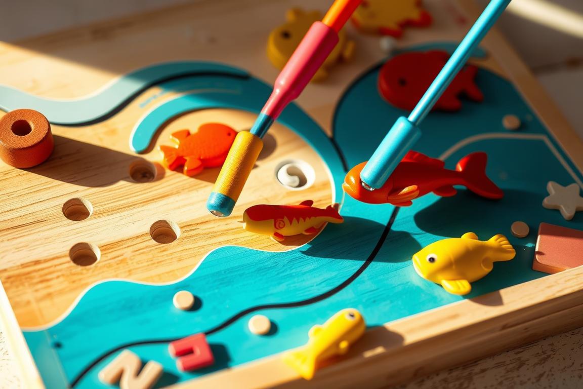 cooljoy magnetisches angelspiel