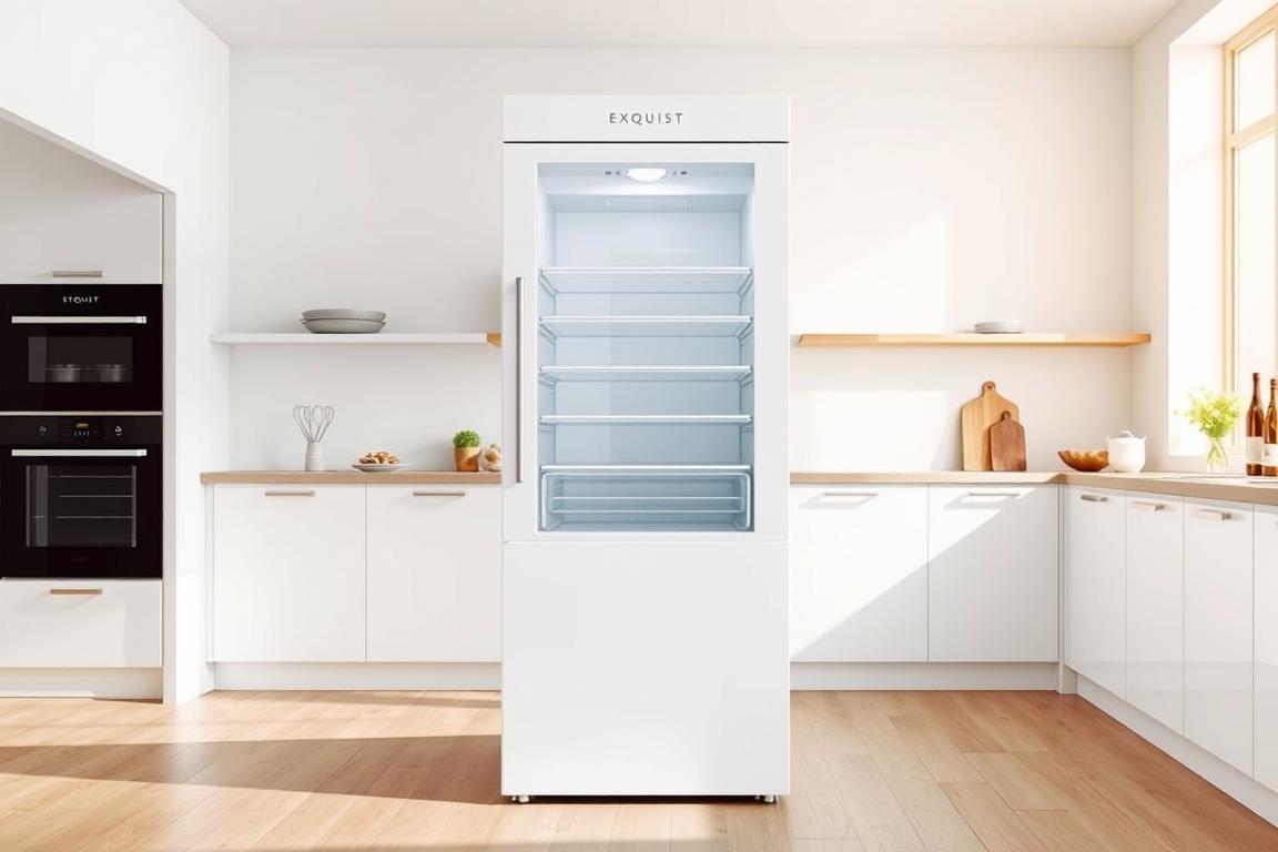 Exquisit Gefrierschrank GS512-040E Weiss: Ideal für deine Küche, große Kapazität 1 exquisit-gefrierschrank-gs512-040e-weiss