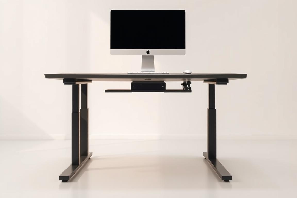 Flexispot E2Q: Doppelmotor Elektrisches Tischgestell mit 4 Beinen für mehr Komfort 1 flexispot-doppelmotor-elektrisches-tischgestell-e2q-mit-4-beinen