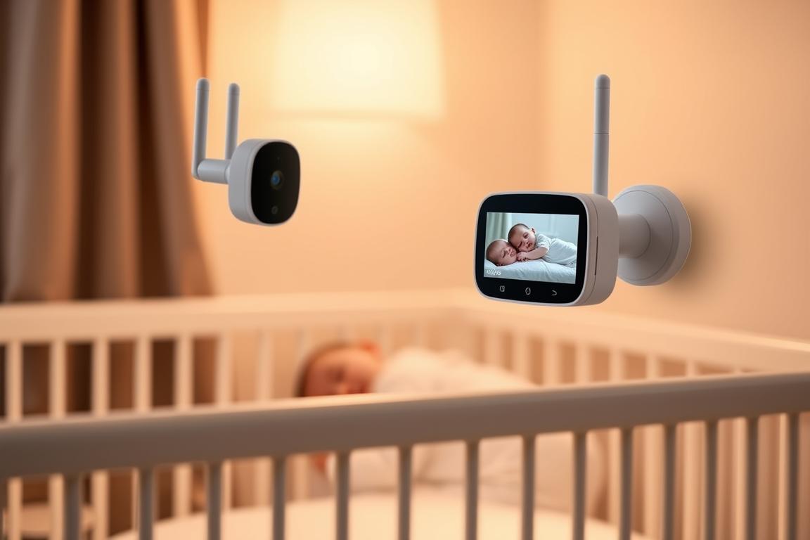 GHB Babyphone mit Kamera - Sichere Überwachung 1 ghb-babyphone-mit-kamera-video-baby-monitor-2-4-ghz-480p