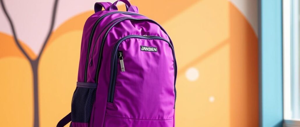 jansben-schulrucksack-nylon-30l-lila
