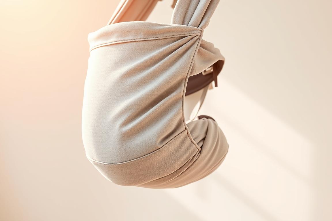 Keababies D-Lite: elastisches Tragetuch für Babys 1 keababies-d-lite-elastisches-tragetuch-fuer-babys-ab-geburt-graphite