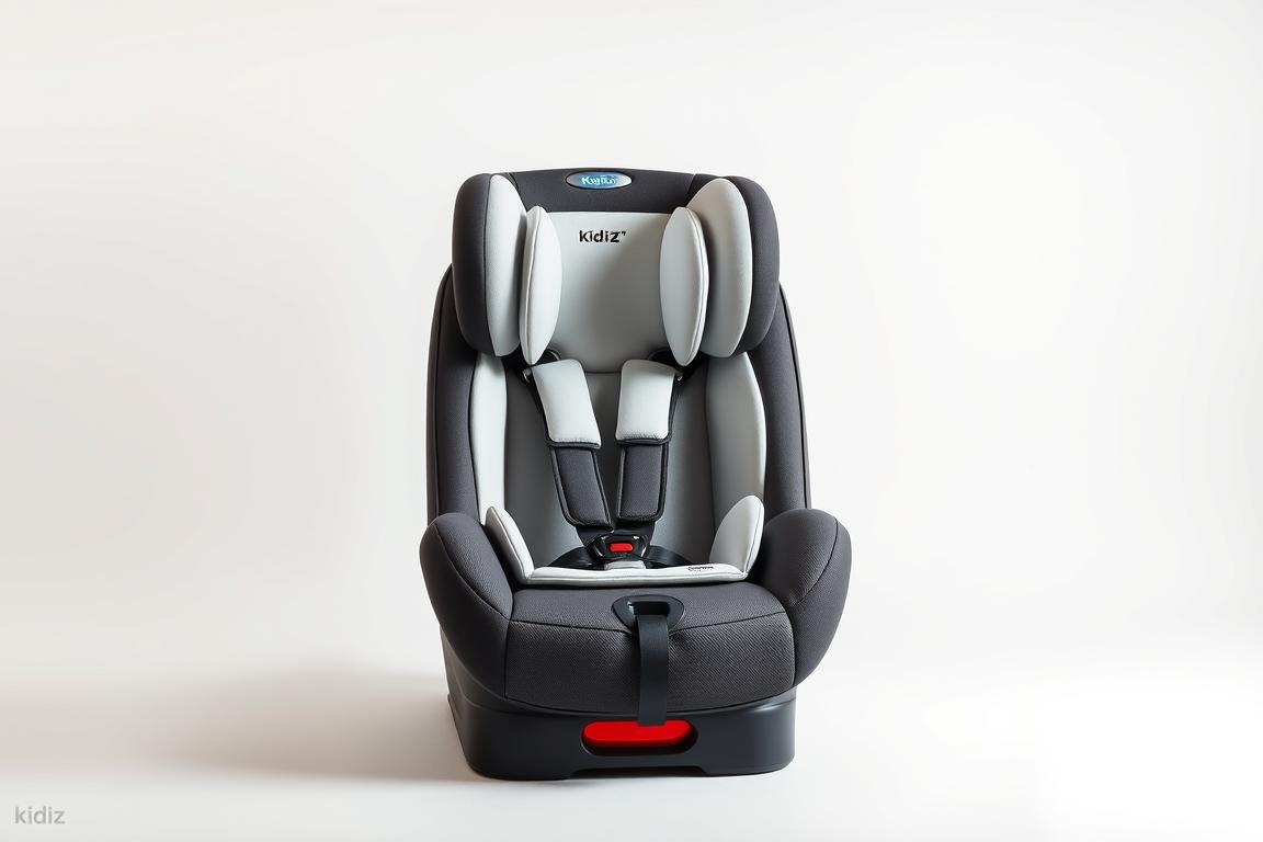 Kidiz Autokindersitz mit Isofix - Die sichere Wahl für dein Kind 1 kidiz-autokindersitz-mit-isofix-gruppe-1-2-3-rot