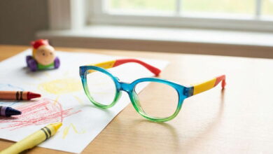 kinderbrille anpassen