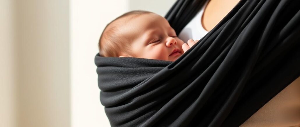 koala-babycare-tragetuch-fuer-babys-und-neugeborene-bis-9kg-schwarz