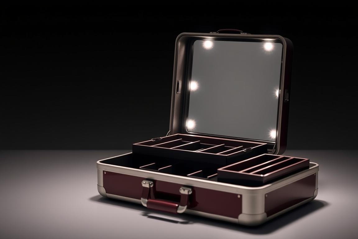 kosmetikkoffer-rosa-mit-spiegel-abschliessbarer-make-up-organizer