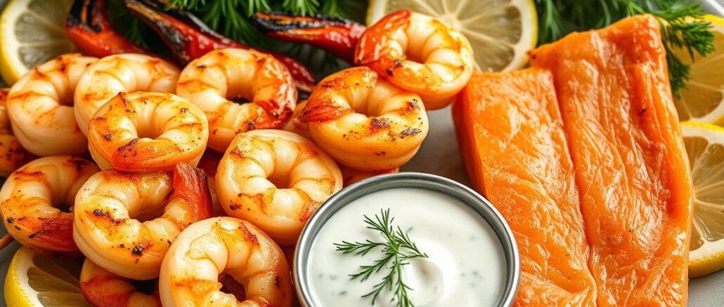 krabben-lachs-spiesse-mit-dilldip