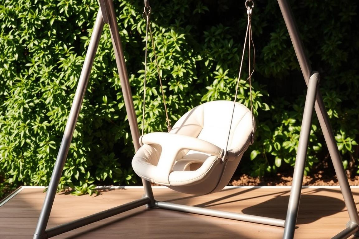 Natilu BBabyschaukel-Set Indoor/Outdoor Silver: Die perfekte Babyschaukel 1 natilu-babyschaukel-set-indoor-outdoor-silver