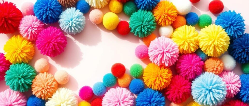 officetree-500-bunte-pompons-mix-verschiedene-groessen