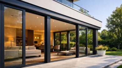 Aluminium Fenster und Terrassentüren